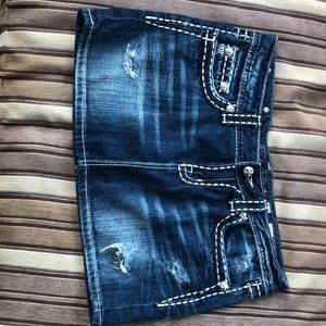 Miss Me denim skirt